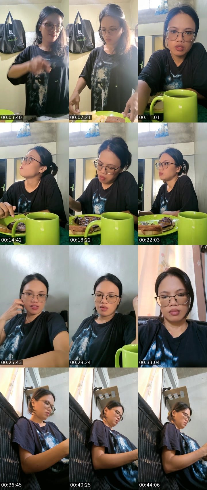Contact-sheet preview of 🍁 RoWiE 🦋's Liveme recording