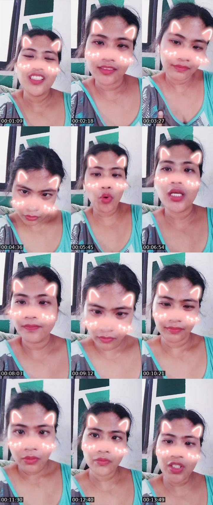 Contact-sheet preview of NEP⛓LUNA's Liveme recording