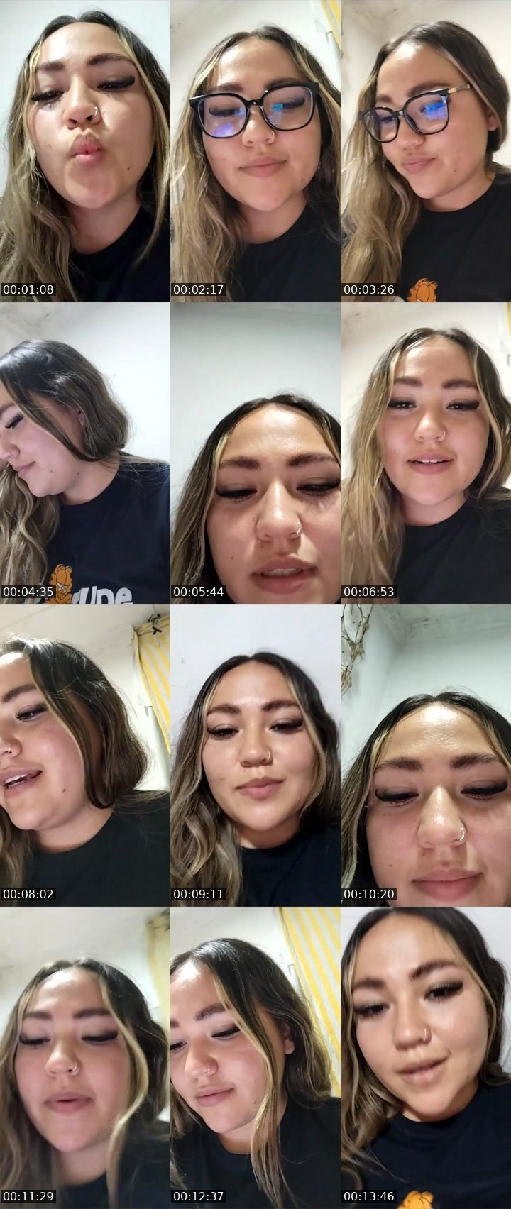 Contact-sheet preview of 𝓛𝓲𝓪💗🧿's Liveme recording
