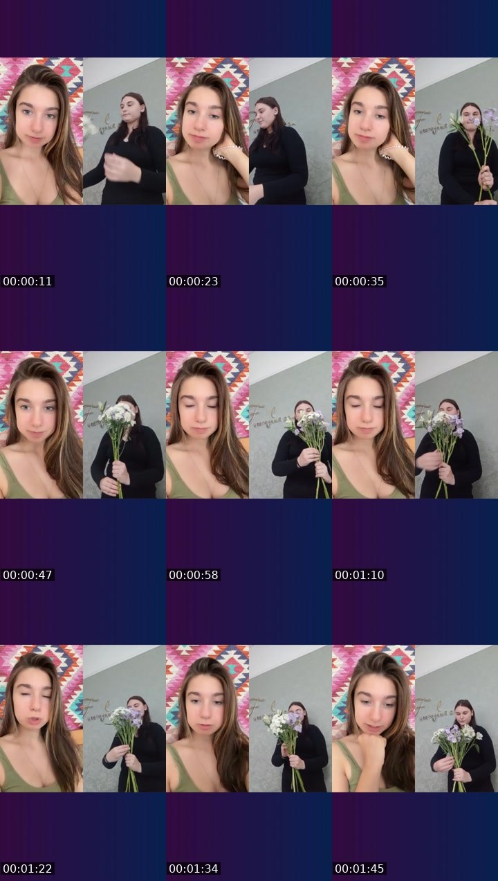 Contact-sheet preview of mrs_maria😍's Liveme recording