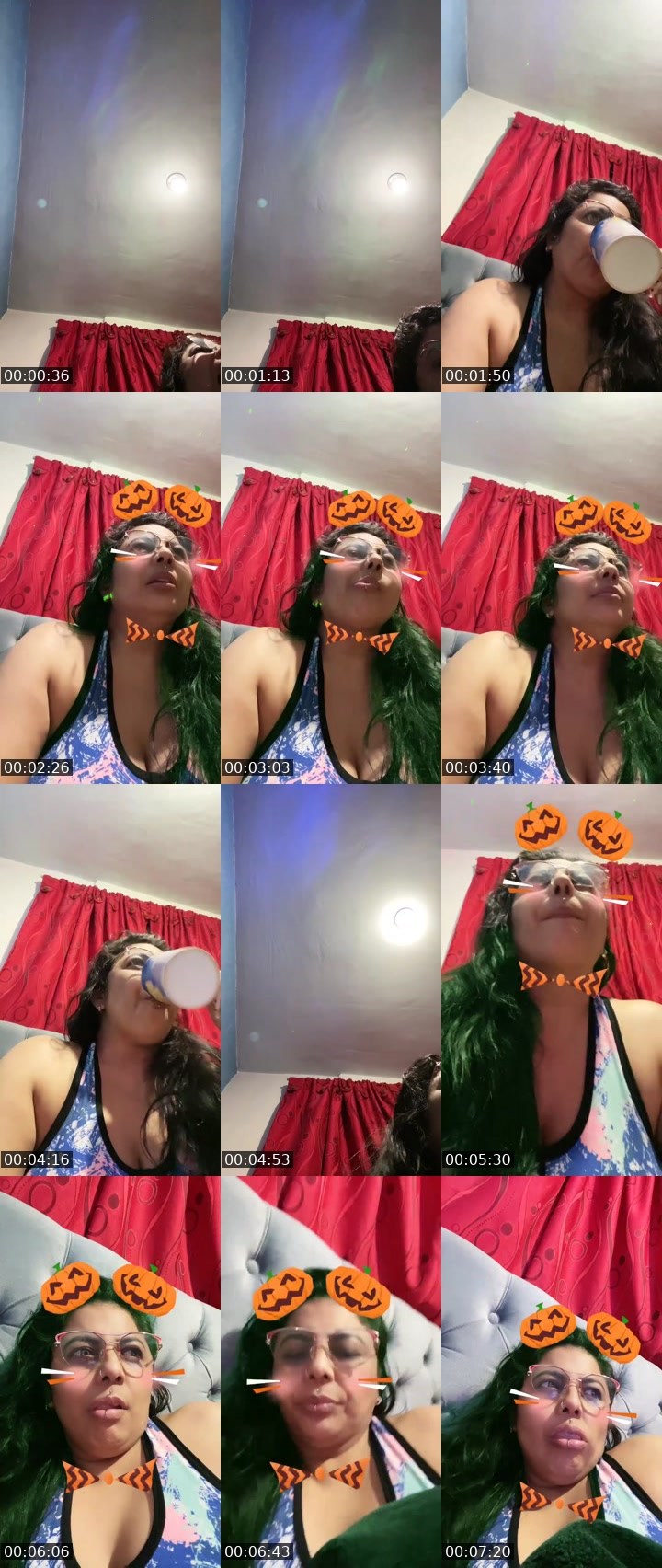 Contact-sheet preview of ☘️Ney🌻☠️Agenc☣️'s Liveme recording