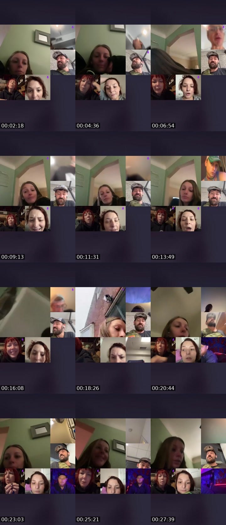 Contact-sheet preview of ꨄ☽𝕃𝕖𝕖ℕ𝕒🌬️ꨄ's Liveme recording