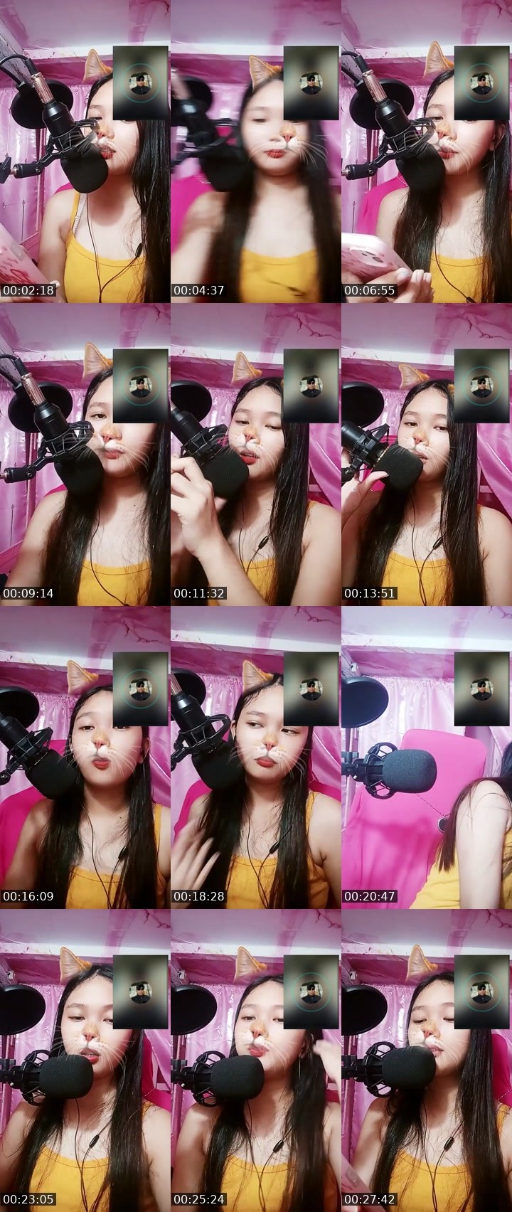 Contact-sheet preview of 👸Jashlei🦄🔹's Liveme recording