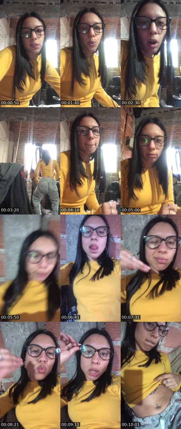 Contact-sheet preview of Emma 👑's Liveme recording