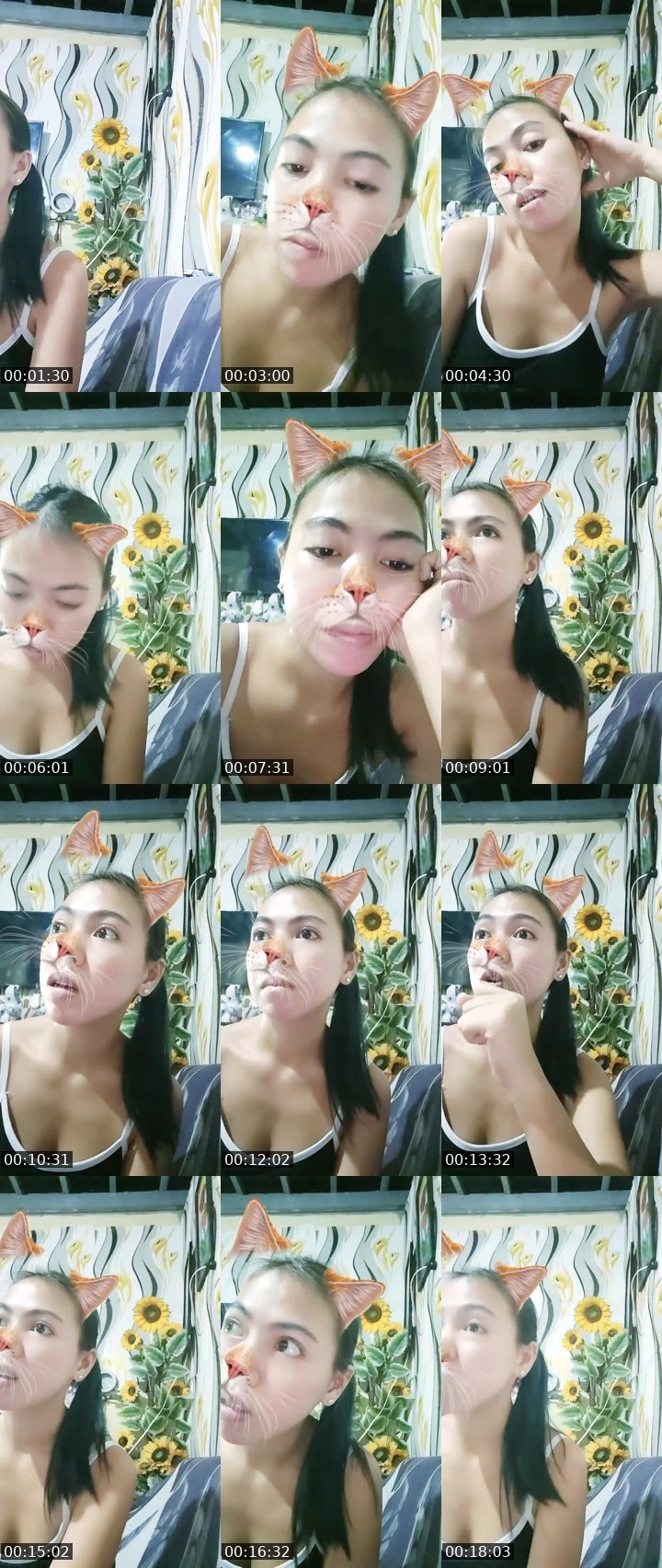 Contact-sheet preview of 👸schellsy🐝's Liveme recording