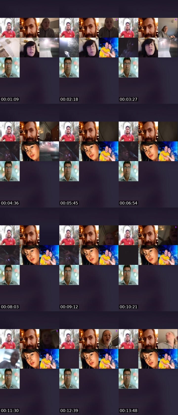 Contact-sheet preview of 💛♡₦ɆⱤØ♡💛's Liveme recording