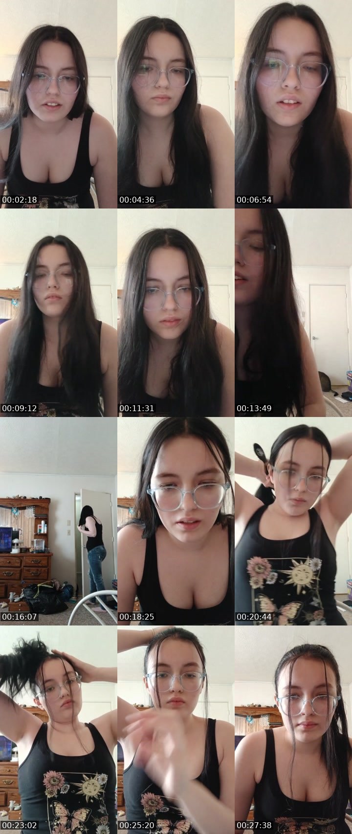 Contact-sheet preview of kera_marie19's Liveme recording