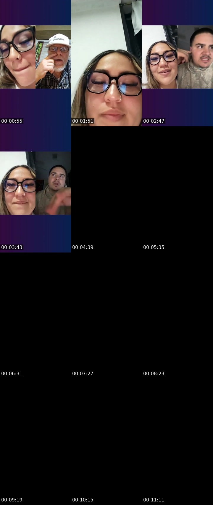 Contact-sheet preview of 𝓛𝓲𝓪💗🧿's Liveme recording