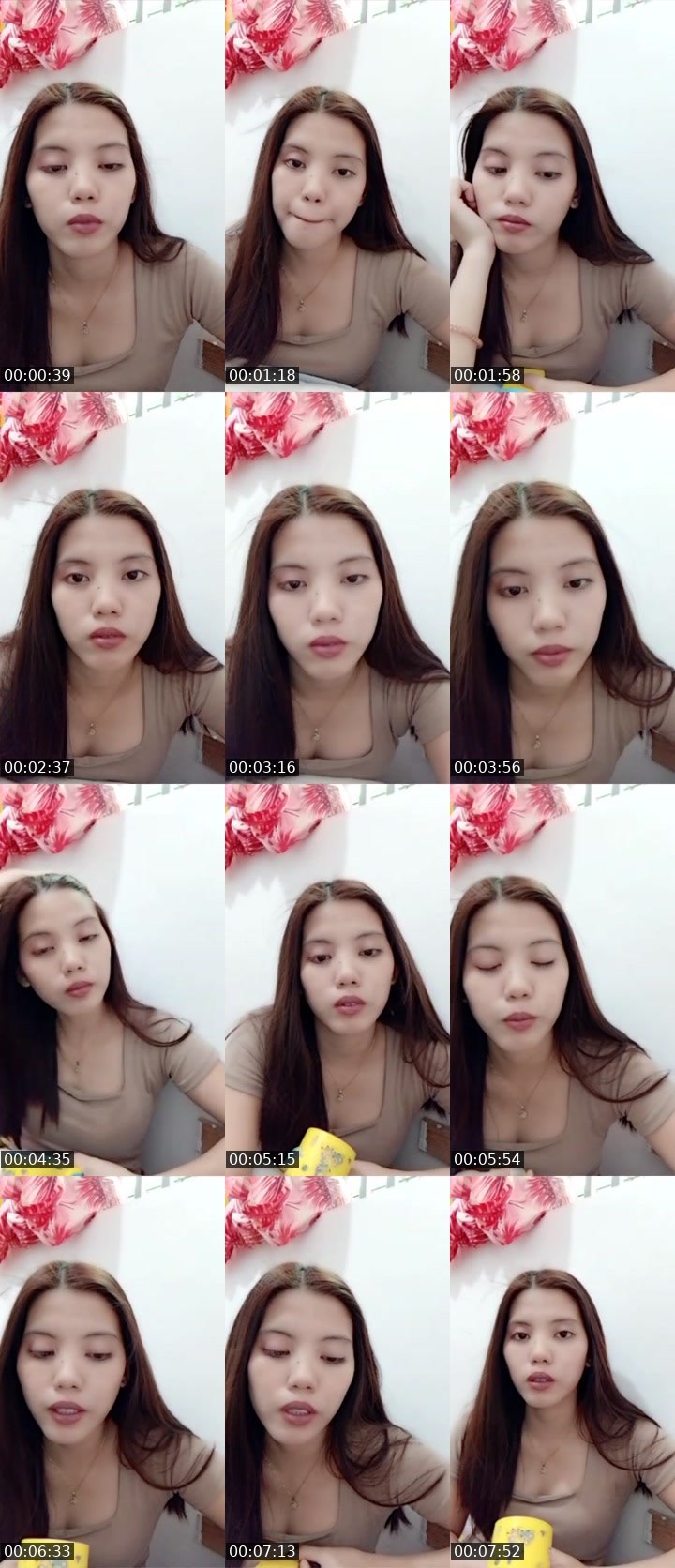Contact-sheet preview of ☝️❤️SaySay's Liveme recording