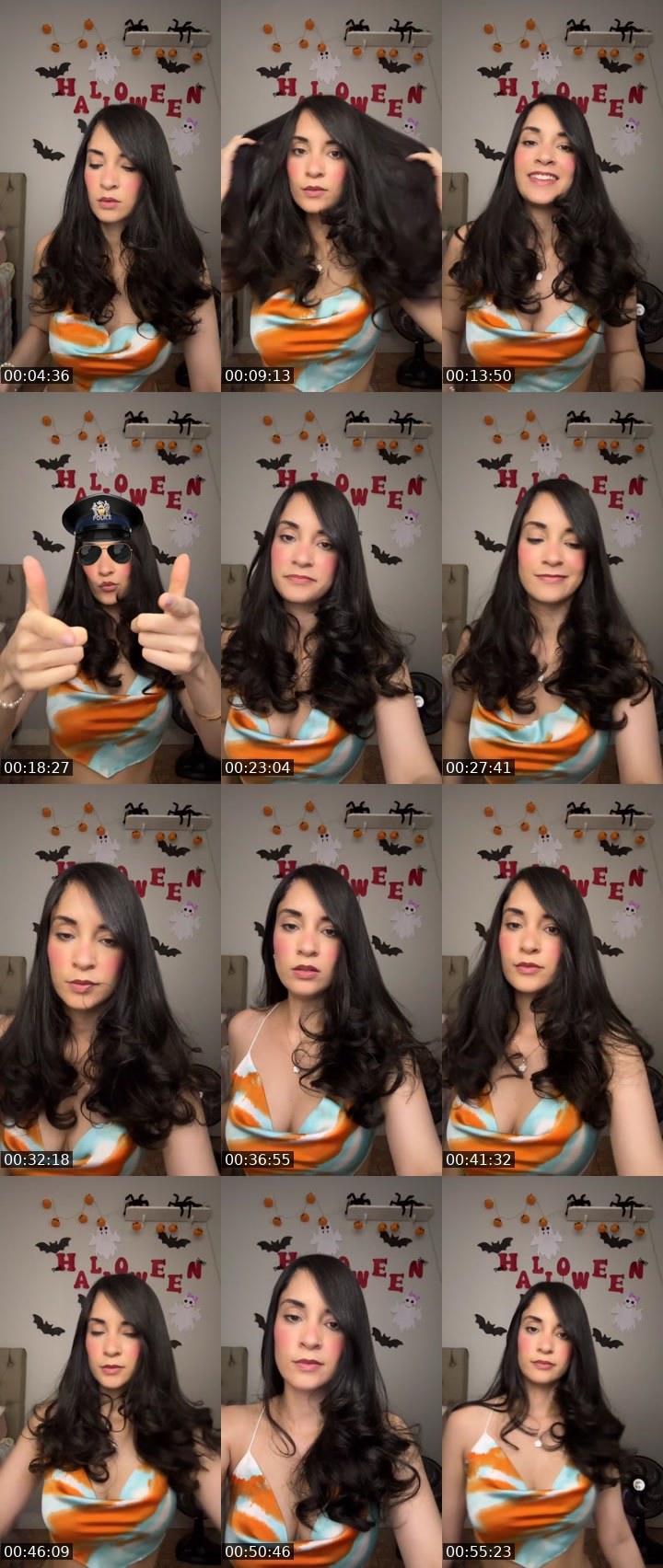 Contact-sheet preview of 🫧Mandy🐆's Liveme recording