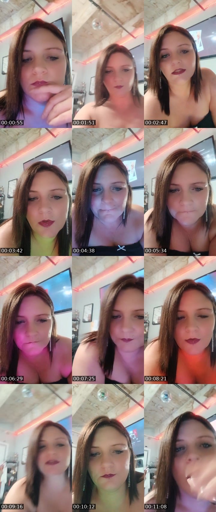 Contact-sheet preview of AshleyLeigh11's Liveme recording
