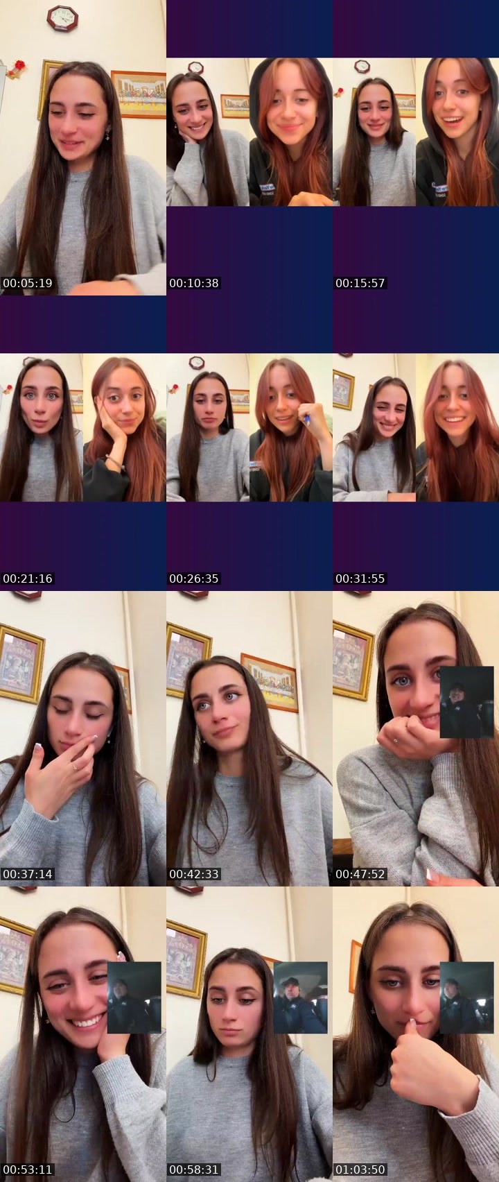 Contact-sheet preview of 𝐸𝓂𝓂𝒾𝒯𝓇𝒶𝒾𝓁🐾's Liveme recording