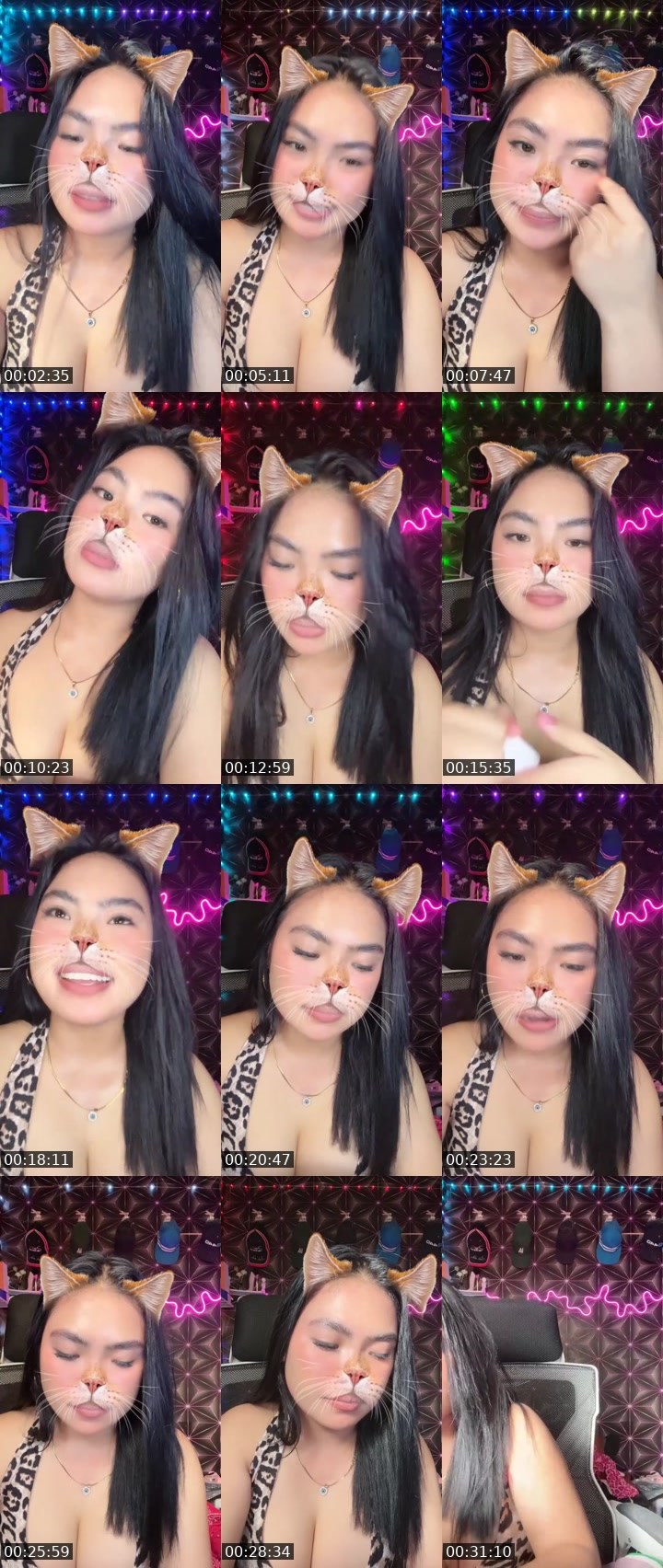 Contact-sheet preview of ⁠ ♛𝓩𝔂𝓭𝓷𝓮𝔂🍀🪬's Liveme recording
