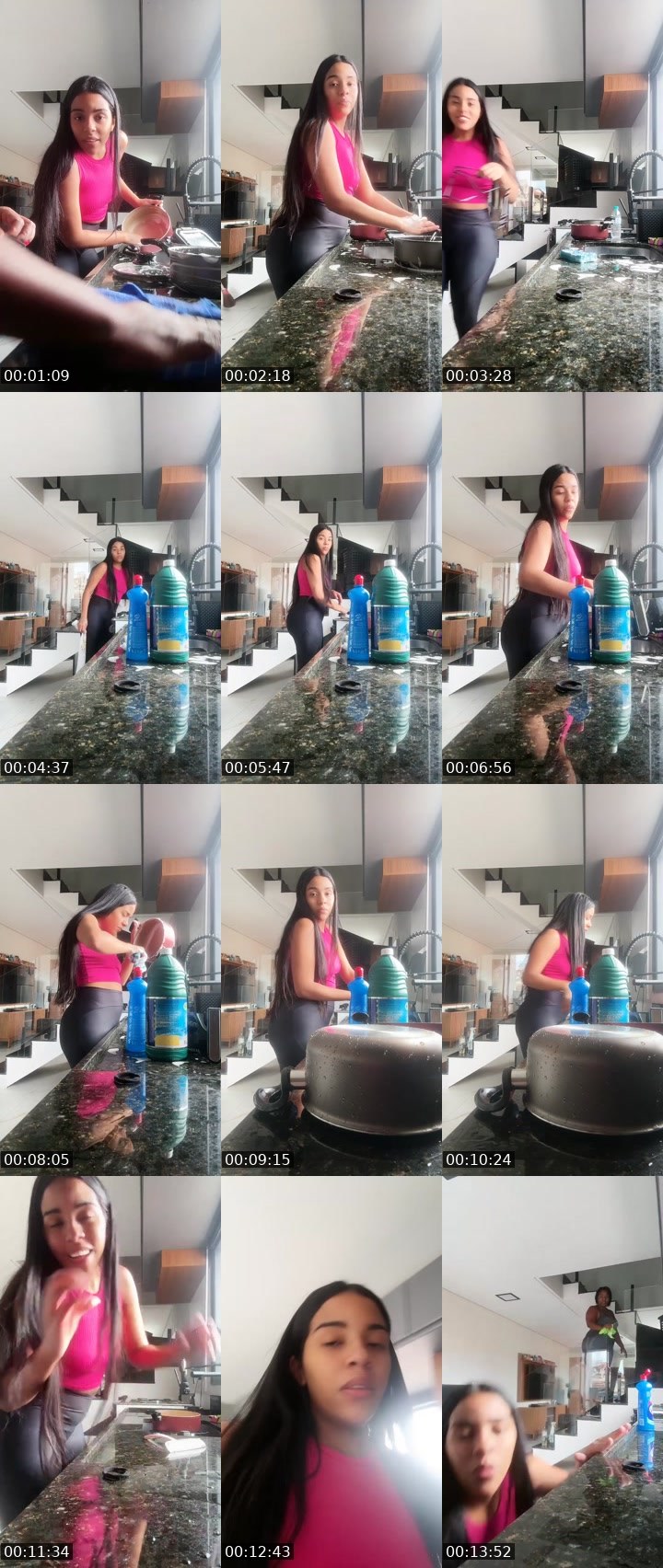 Contact-sheet preview of Gabrielle Montteiro's Liveme recording
