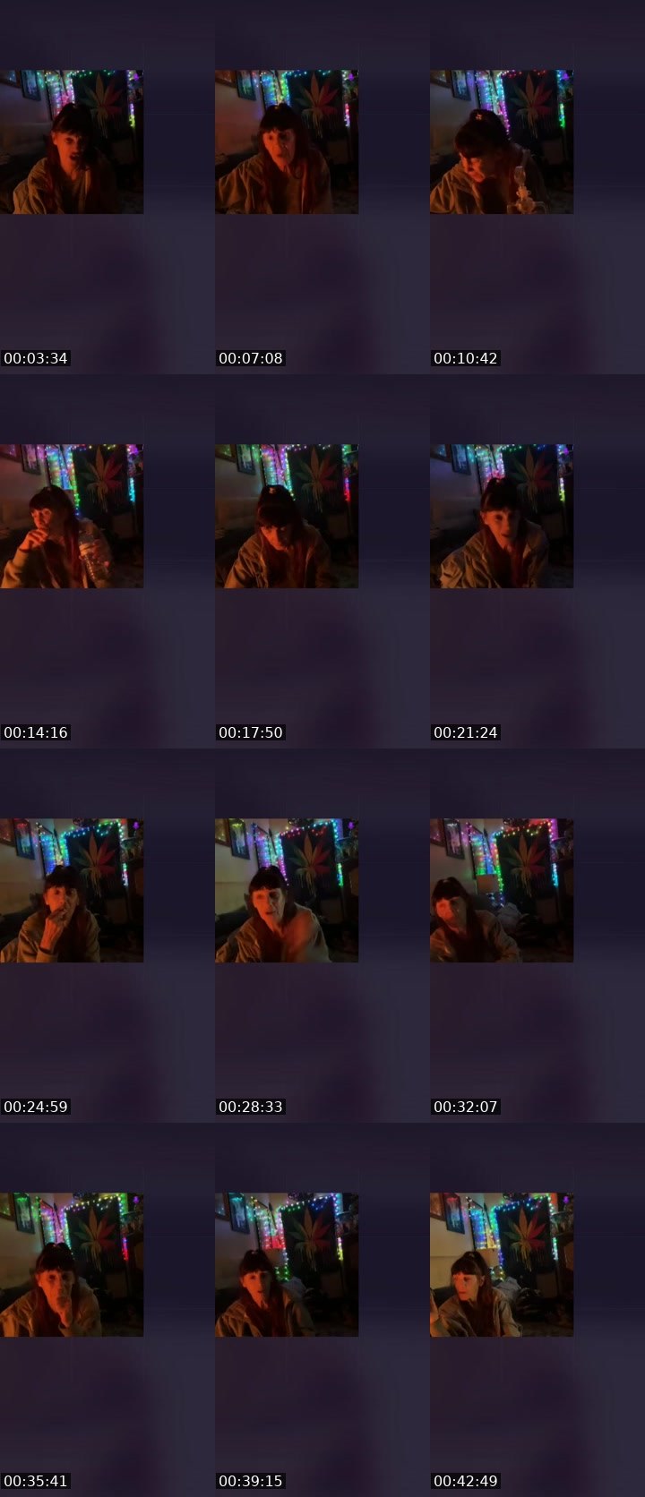 Contact-sheet preview of MommaSandy💪🇨🇦💪's Liveme recording