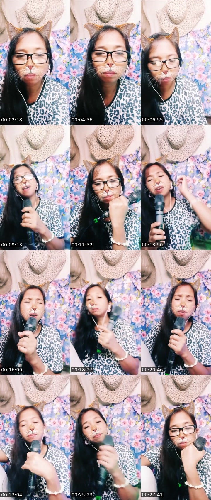 Contact-sheet preview of 🧸ⒺⓁⓉ Esmie NP's Liveme recording