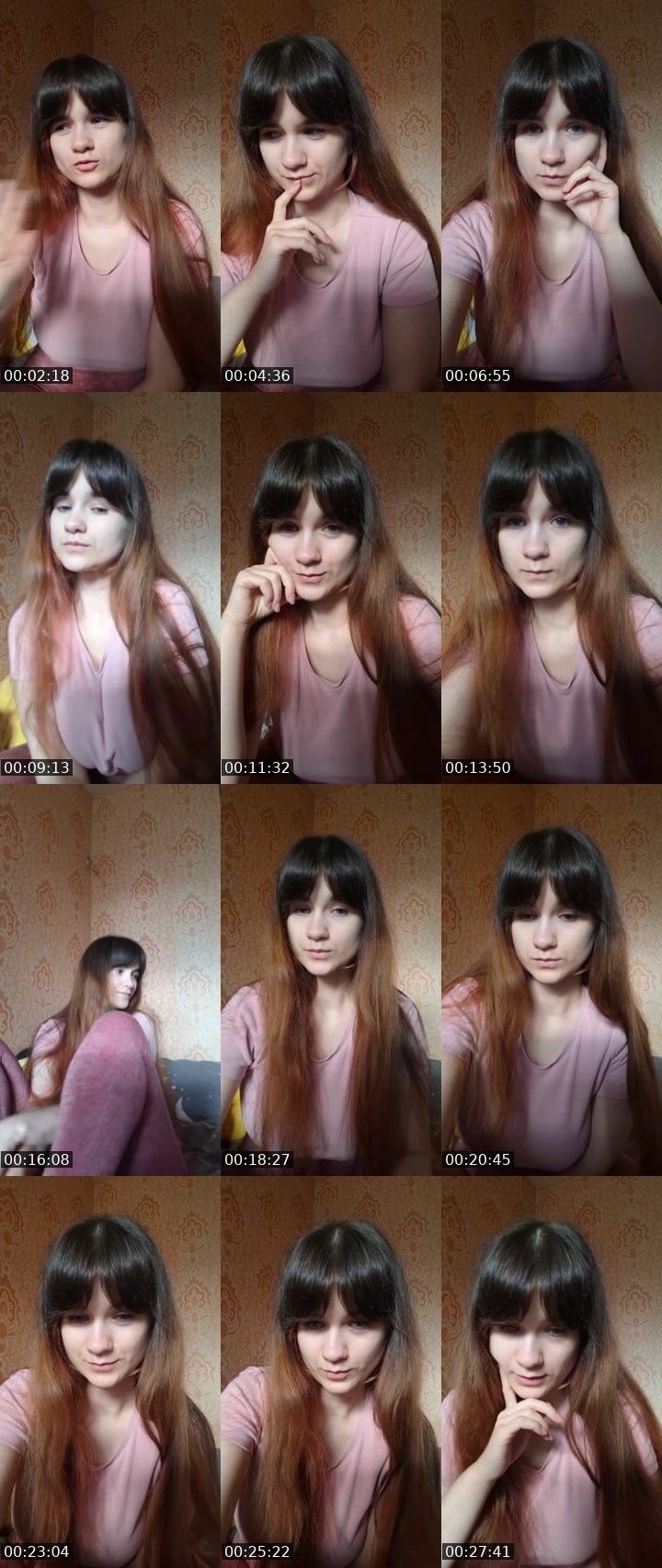 Contact-sheet preview of Skovkanin🐇's Liveme recording