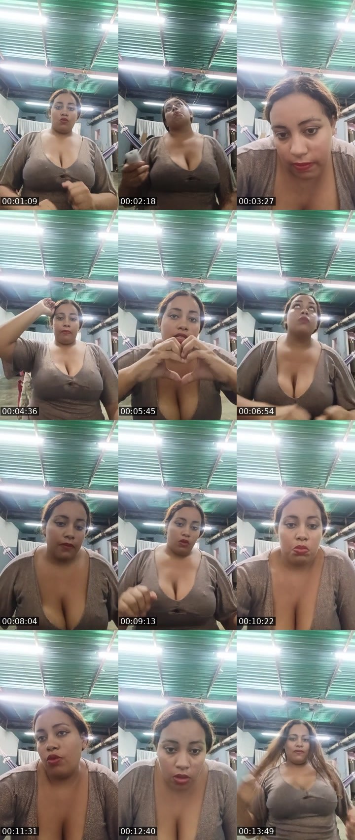 Contact-sheet preview of Dulcerita's Liveme recording