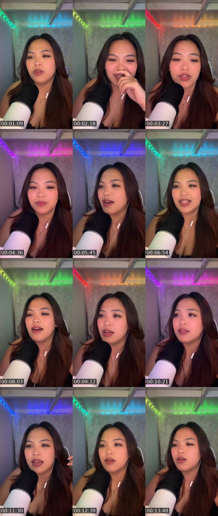 Contact-sheet preview of ♔𝓐𝔃𝓲's Liveme recording