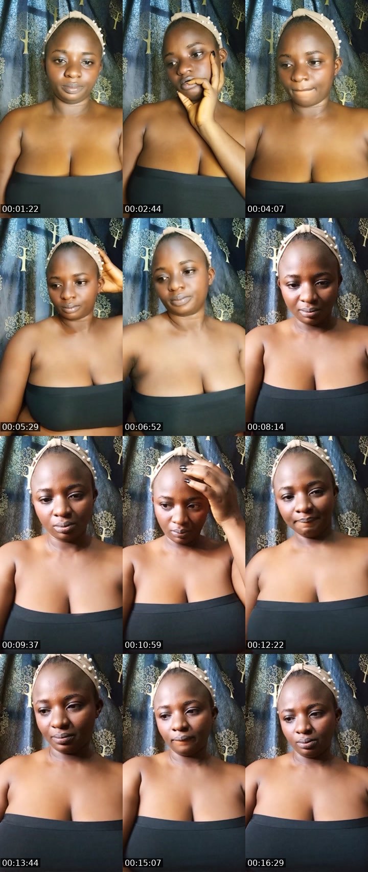 Contact-sheet preview of 🏦Wild Flower 🌹's Liveme recording