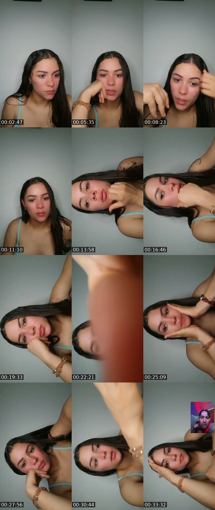 Contact-sheet preview of Blanquitaa😈🙂's Liveme recording