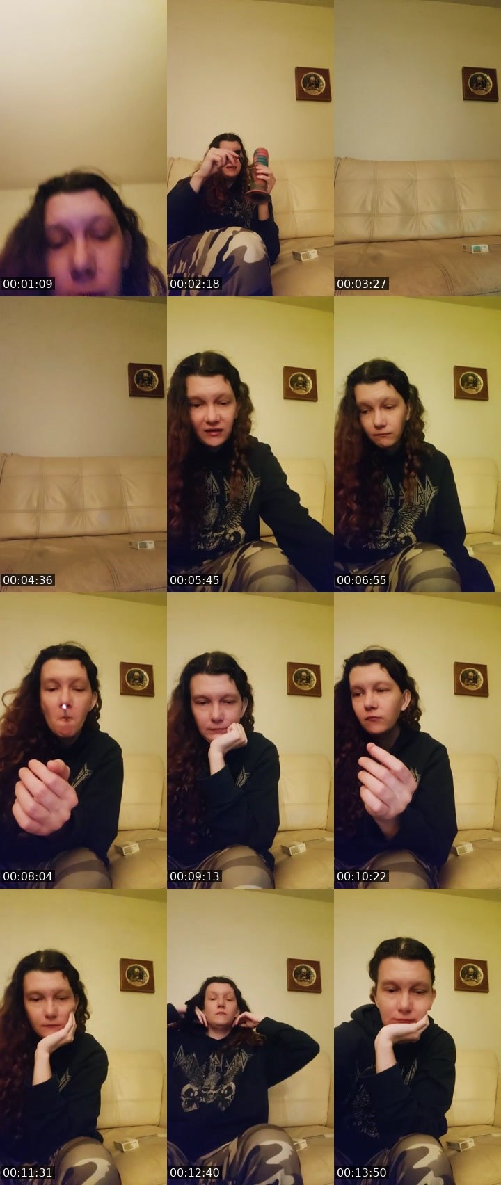 Contact-sheet preview of miss Jackson420's Liveme recording