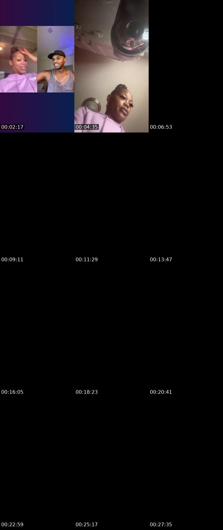 Contact-sheet preview of 🌹𝓝𝓲𝓽𝓪𝓑's Liveme recording