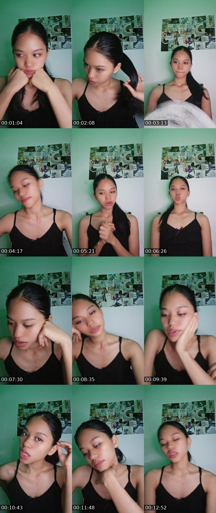 Contact-sheet preview of ❄️BabYMiA🐒👼's Liveme recording