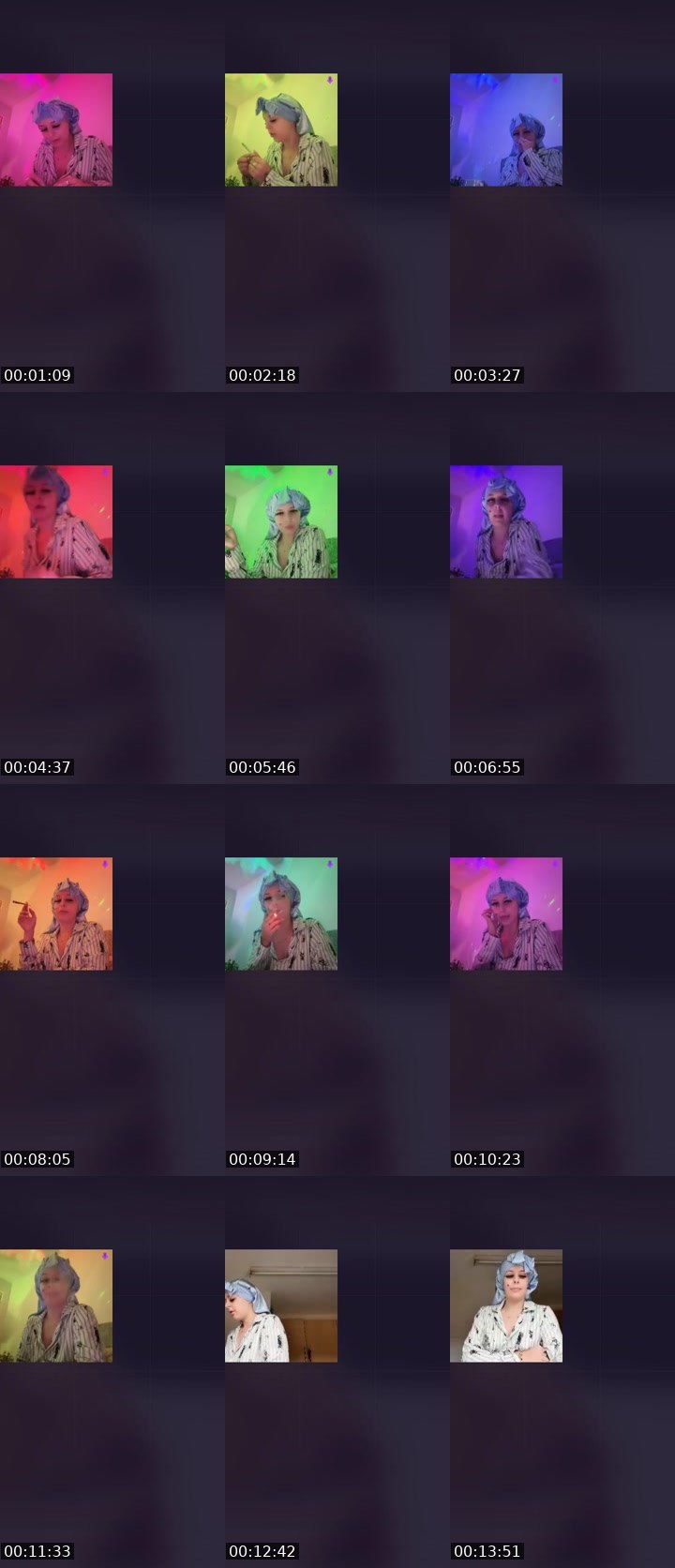 Contact-sheet preview of ❤️‍🔥420вαη∂σ👽🛸's Liveme recording