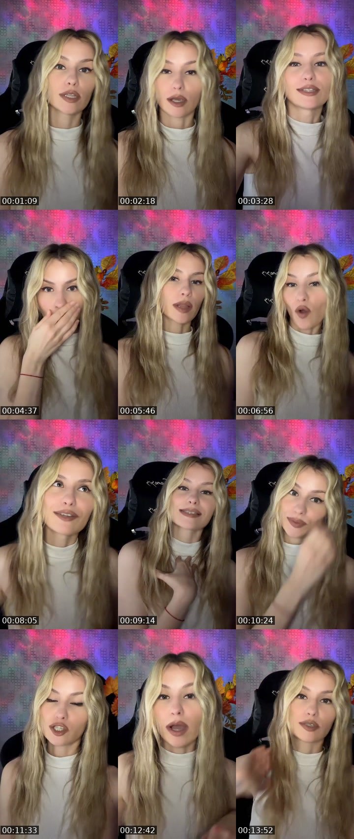 Contact-sheet preview of 🪷𝔇𝔦𝔤𝔦𝔱𝔞𝔩ᴰᴳᴹᶠ's Liveme recording