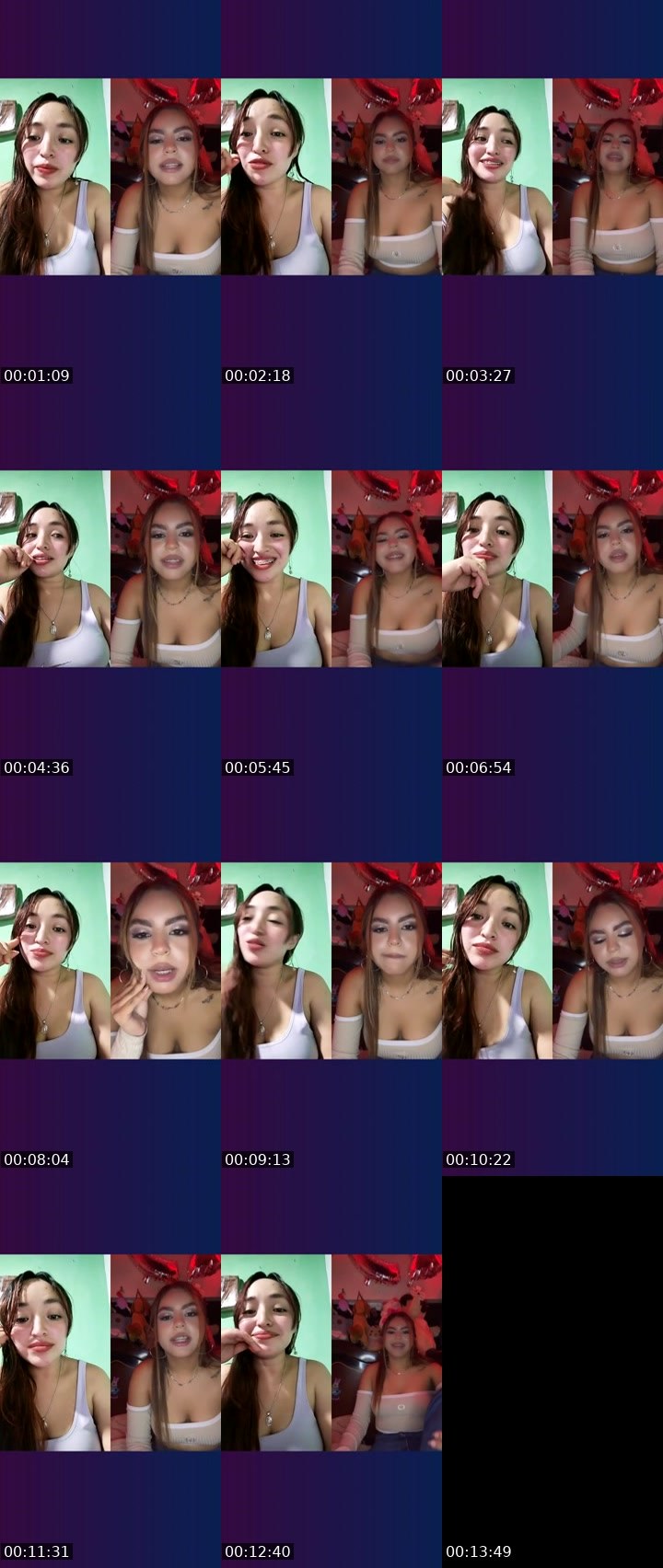 Contact-sheet preview of 🌐 Paolita's Liveme recording