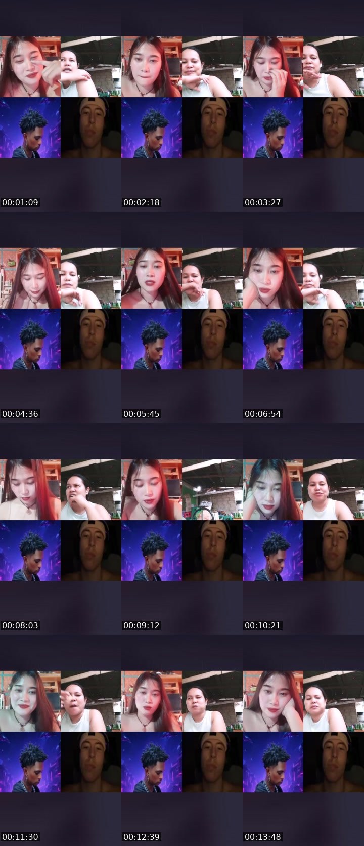 Contact-sheet preview of 🌶️👏Mitch💓's Liveme recording
