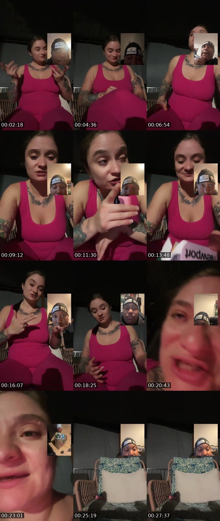Contact-sheet preview of fallenvoidddd's Liveme recording