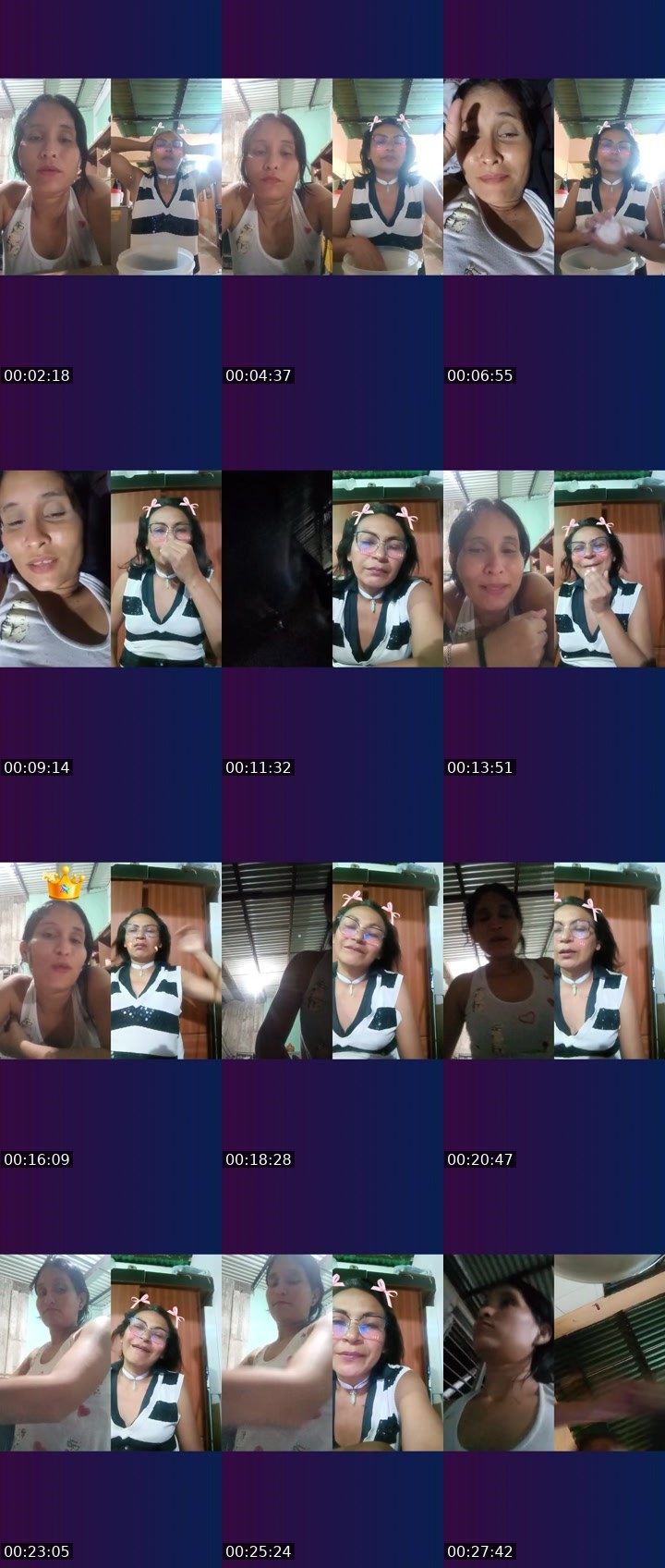 Contact-sheet preview of 👑⃤🎨 Ardat ☠'s Liveme recording