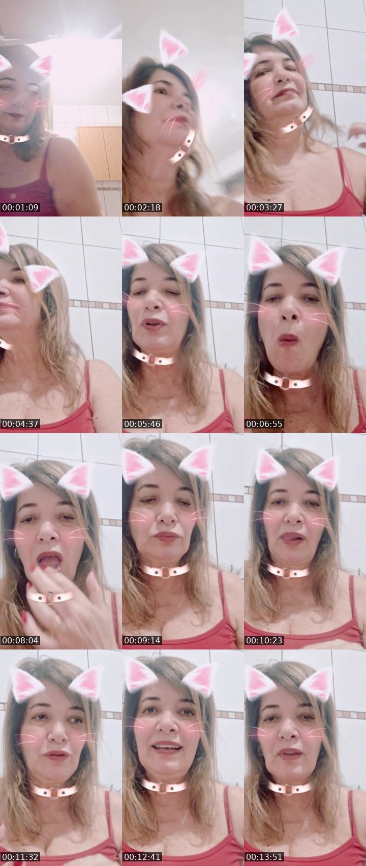Contact-sheet preview of Bel Vida9k's Liveme recording