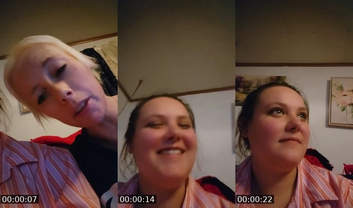 Contact-sheet preview of Karma Babi's Liveme recording