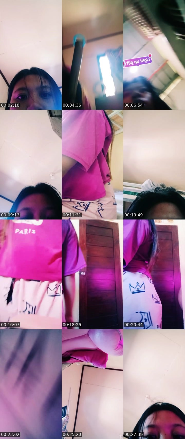 Contact-sheet preview of suzy...angel's Liveme recording