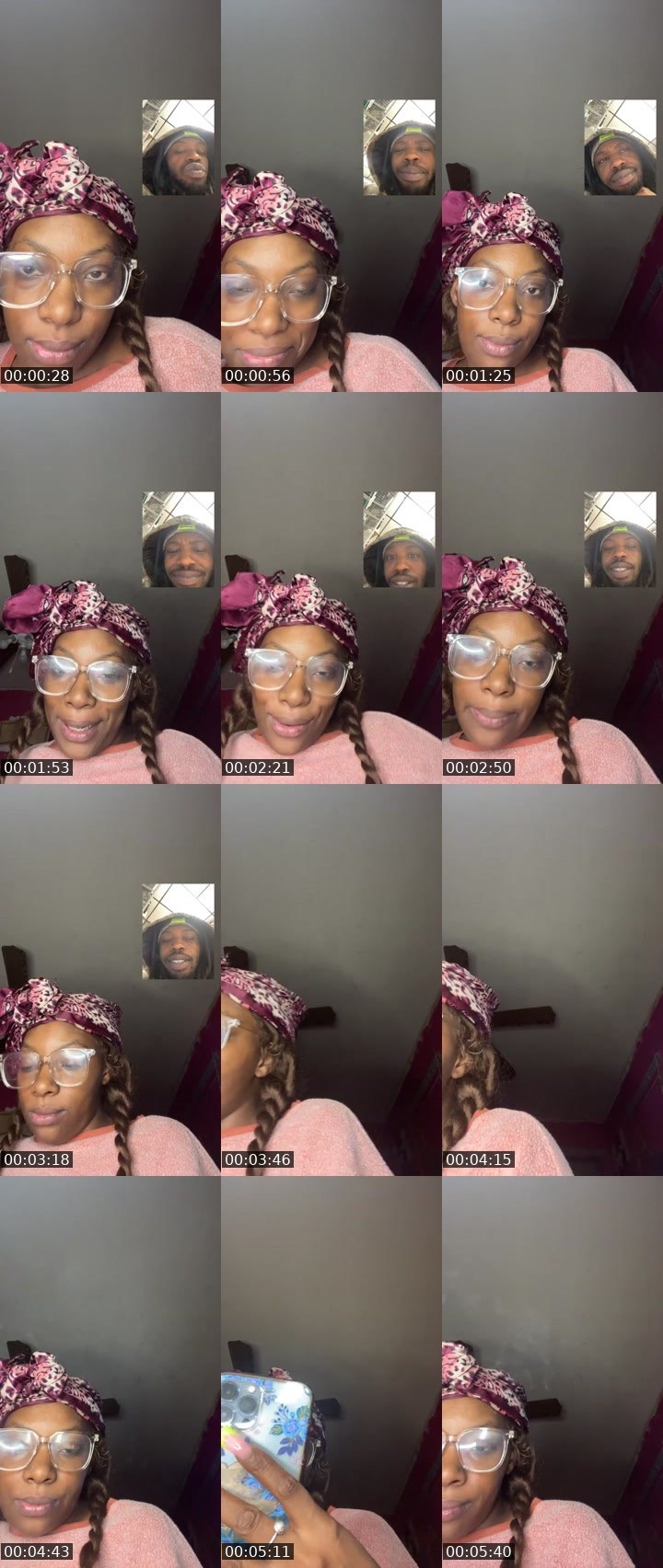 Contact-sheet preview of BrownSugar😍🤎's Liveme recording