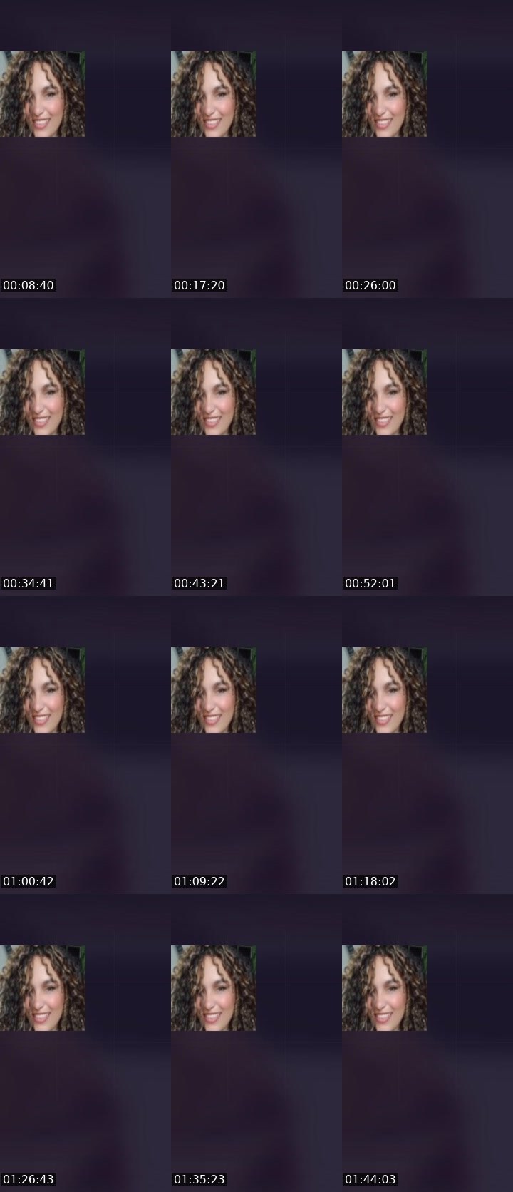 Contact-sheet preview of kamylla 🫦🔥's Liveme recording