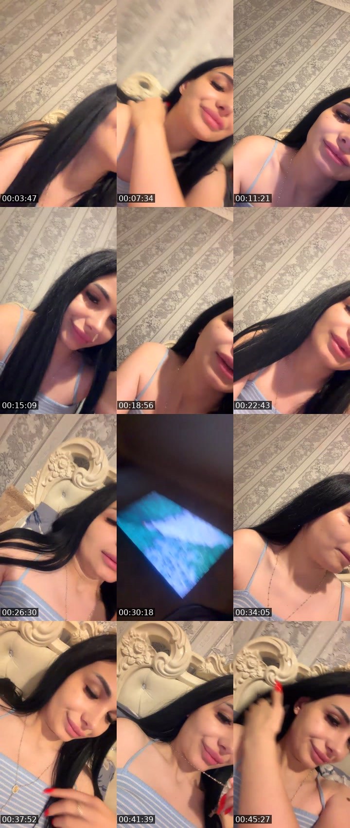 Contact-sheet preview of Miliii💕💕's Liveme recording