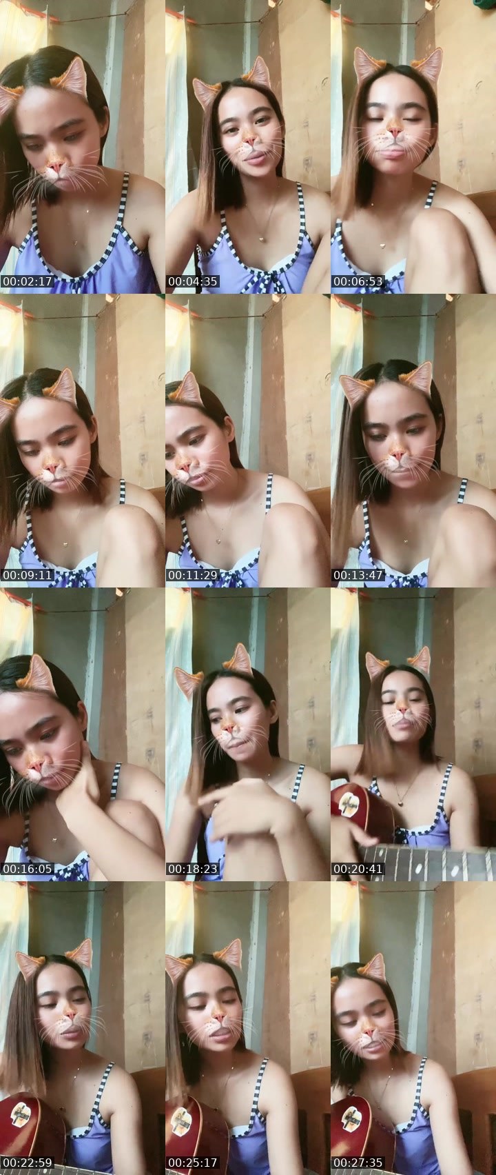 Contact-sheet preview of 👸Zeia🧚📚's Liveme recording