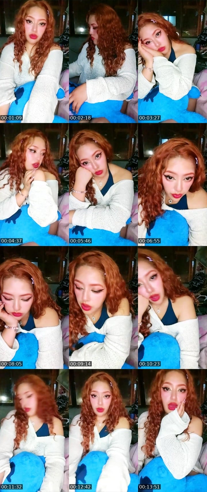 Contact-sheet preview of 💠Shelby✨'s Liveme recording