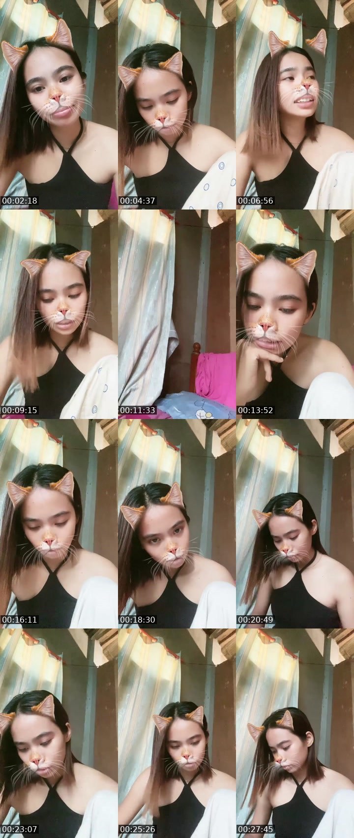 Contact-sheet preview of 👸Zeia🧚📚's Liveme recording