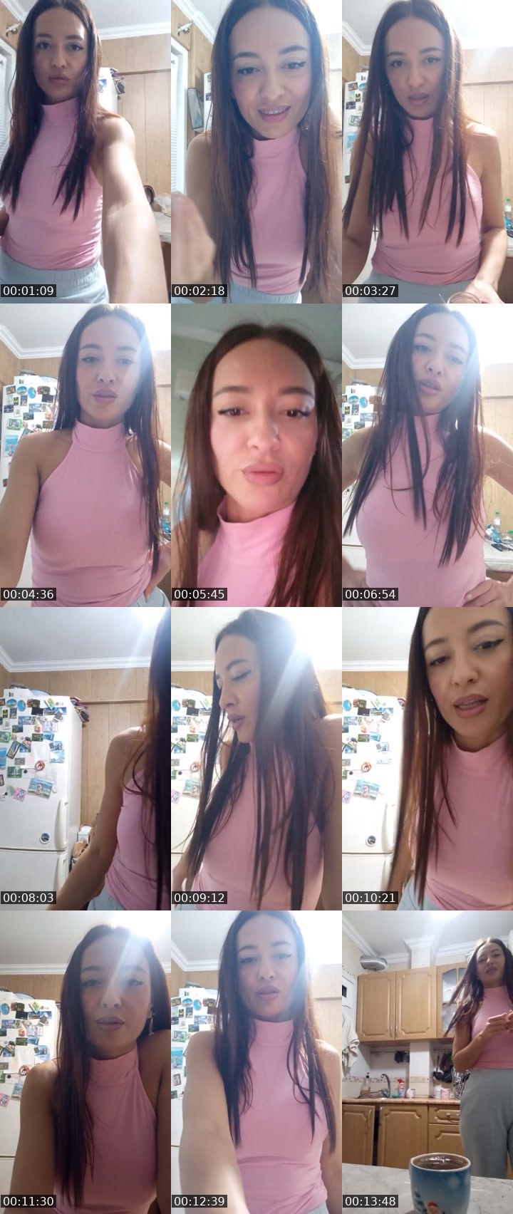 Contact-sheet preview of MMarishka's Liveme recording