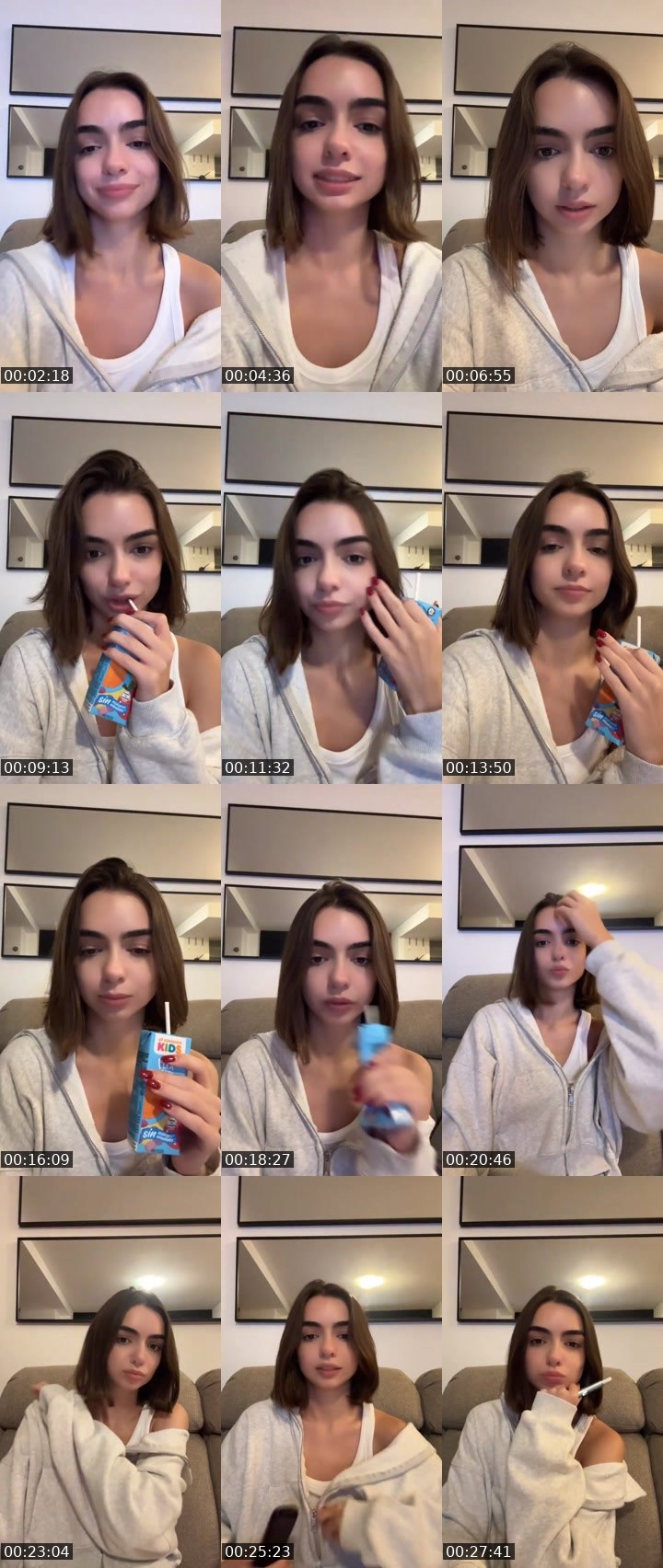 Contact-sheet preview of Maryangel🤍🥥25k's Liveme recording