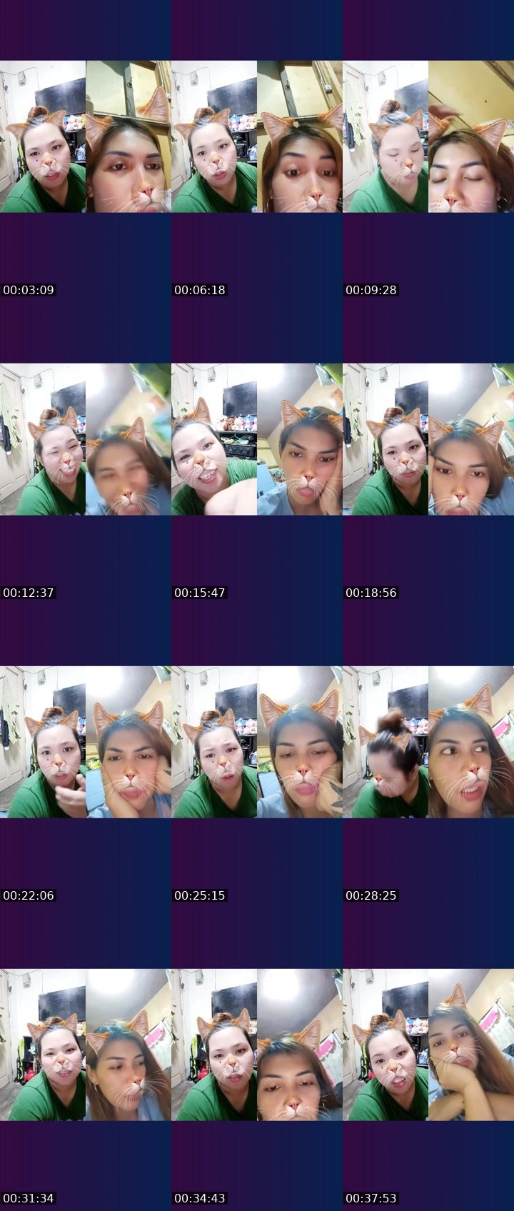 Contact-sheet preview of 🌶️jackie🫅🦢's Liveme recording
