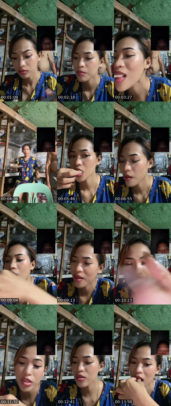 Contact-sheet preview of 👨‍🍳ᴹⱽᴾchloe 𐙚's Liveme recording