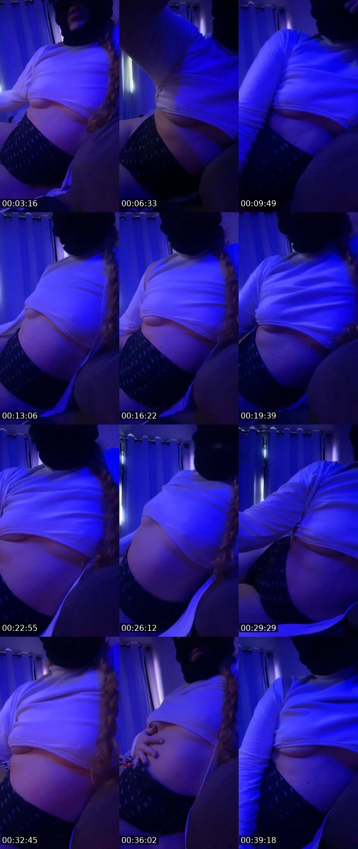 Contact-sheet preview of Velena 🥷🏻's Liveme recording