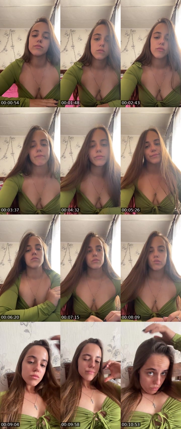 Contact-sheet preview of Dashka 🪽☺️'s Liveme recording