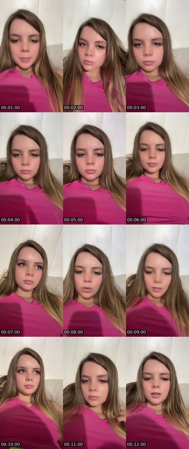 Contact-sheet preview of 🔥QueenDuckMf🔥's Liveme recording